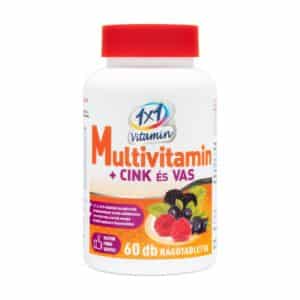 1x1 Vitamin multi + cink + vas rágótabletta - 60db
