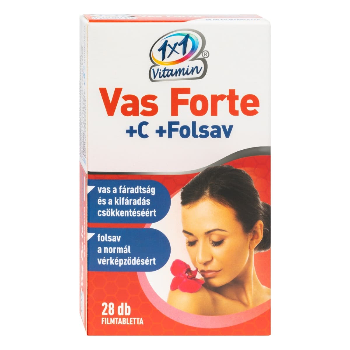 1x1 Vitamin Vas Forte + C + Folsav filmtabletta - 28db 1 1x1 Vitamin Vas Forte + C + Folsav filmtabletta - 28db
