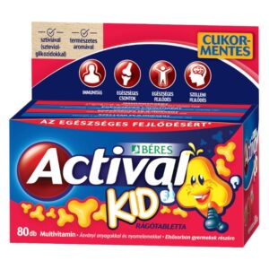 Béres Actival Kid rágótabletta - 80db