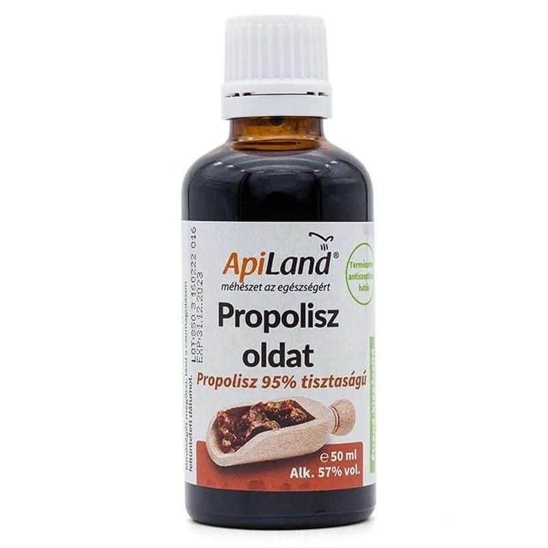 Apiland 95%-os tisztságú propolisz oldat - 50ml 1 Apiland 95%-os tisztaságú propolisz oldat - 50ml