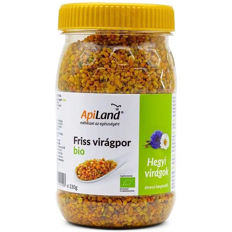 Apiland Friss virágpor bio hegyi virágok - 230g 1 Apiland Friss virágpor bio hegyi virágok - 230g