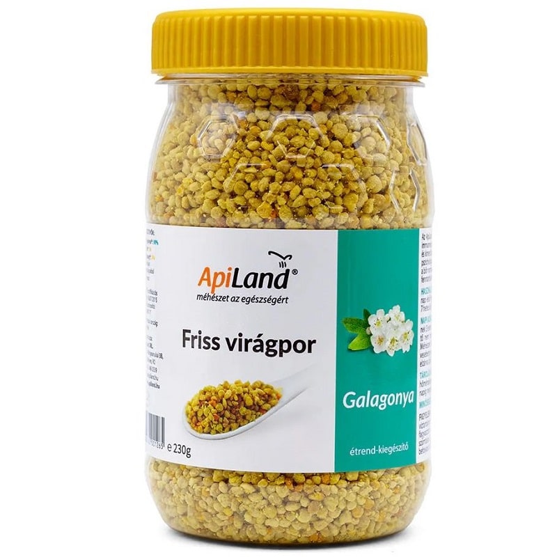 Apiland Friss virágpor galagonya - 230g 1 Apiland Friss virágpor galagonya - 230g