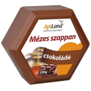 Apiland mézes, csokoládés szappan - 100g