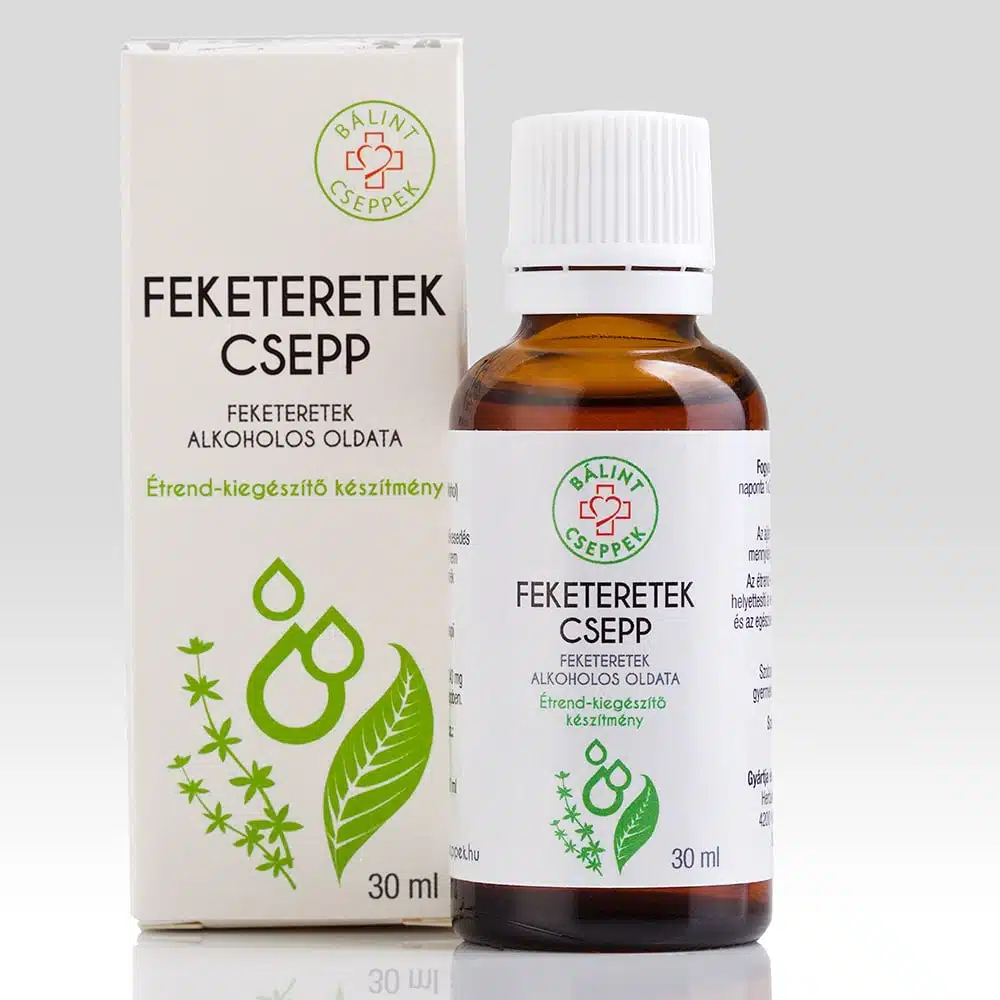 Bálint Cseppek feketeretek csepp - 30 ml 1 Bálint Cseppek feketeretek csepp – 30 ml