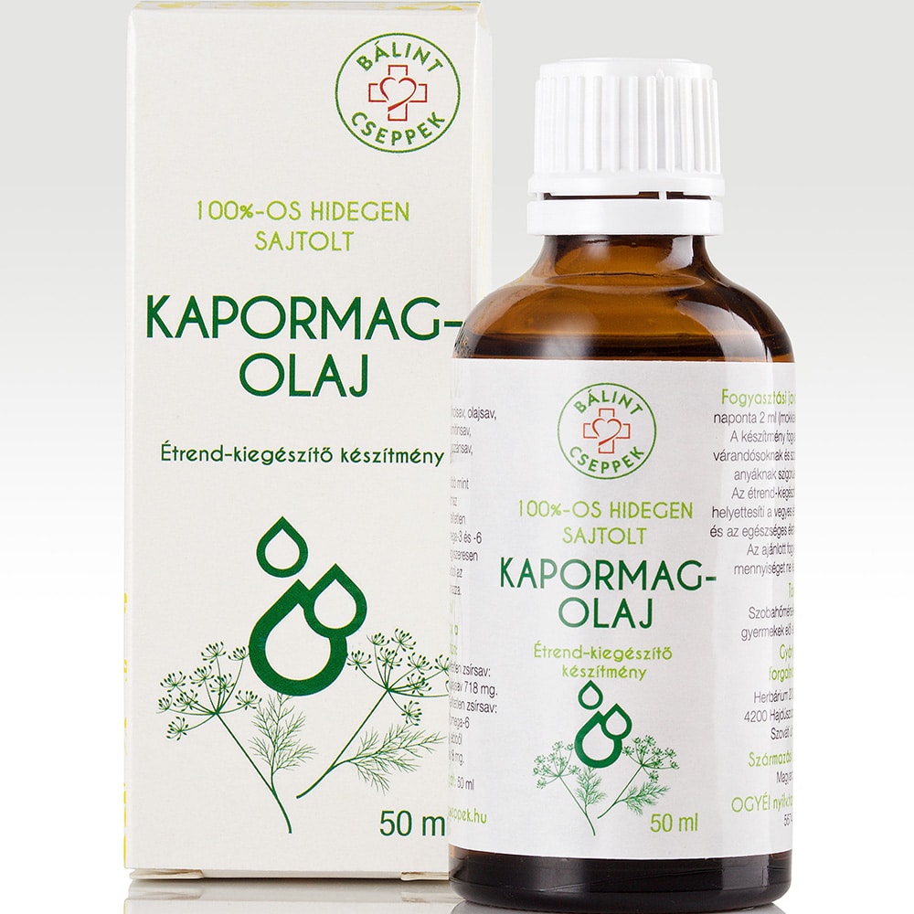Bálint Cseppek kapormagolaj 100% - 50 ml 1 Bálint Cseppek kapormagolaj 100% – 50 ml