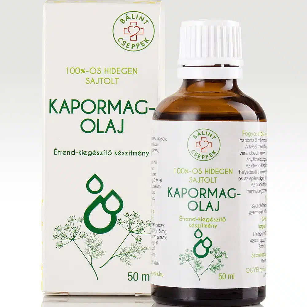 Bálint Cseppek kapormagolaj 100% - 50 ml 1 Bálint Cseppek kapormagolaj 100% – 50 ml