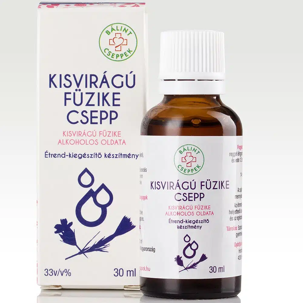 Bálint Cseppek kisvirágú füzike cseppek - 30 ml 1 Bálint Cseppek kisvirágú füzike cseppek – 30 ml