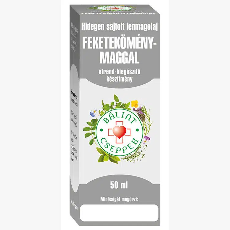 Bálint Cseppek feketeköménymag olajos kivonata - 50 ml 1 Bálint Cseppek feketeköménymag olajos kivonata – 50 ml