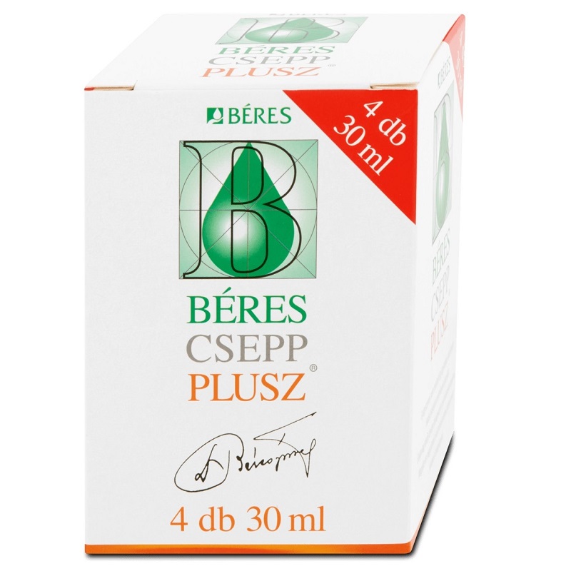 Béres Csepp Plusz - 4x30ml 1 Béres Csepp Plusz - 4x30ml