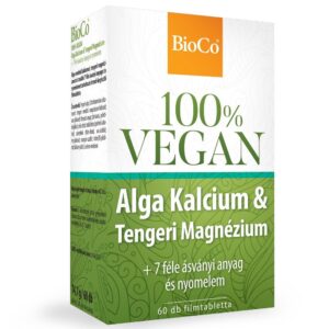 BioCo 100% VEGAN Alga Kalcium & Tengeri Magnézium filmtabletta