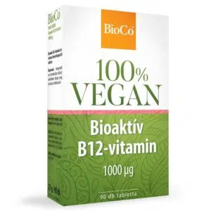 BioCo 100% VEGAN Bioaktív B12-vitamin 1000 μg tabletta