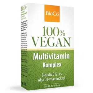 BioCo 100% VEGAN Multivitamin Komplex tabletta