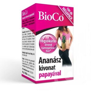 BioCo Ananász kivonat papayával MEGAPACK