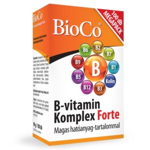 BioCo B-vitamin Komplex Forte MEGAPACK - 100db