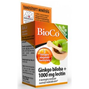 BioCo Ginkgo Biloba + 1000mg Lecitin kapszula
