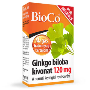 BioCo Ginkgo Biloba kivonat 120mg tabletta