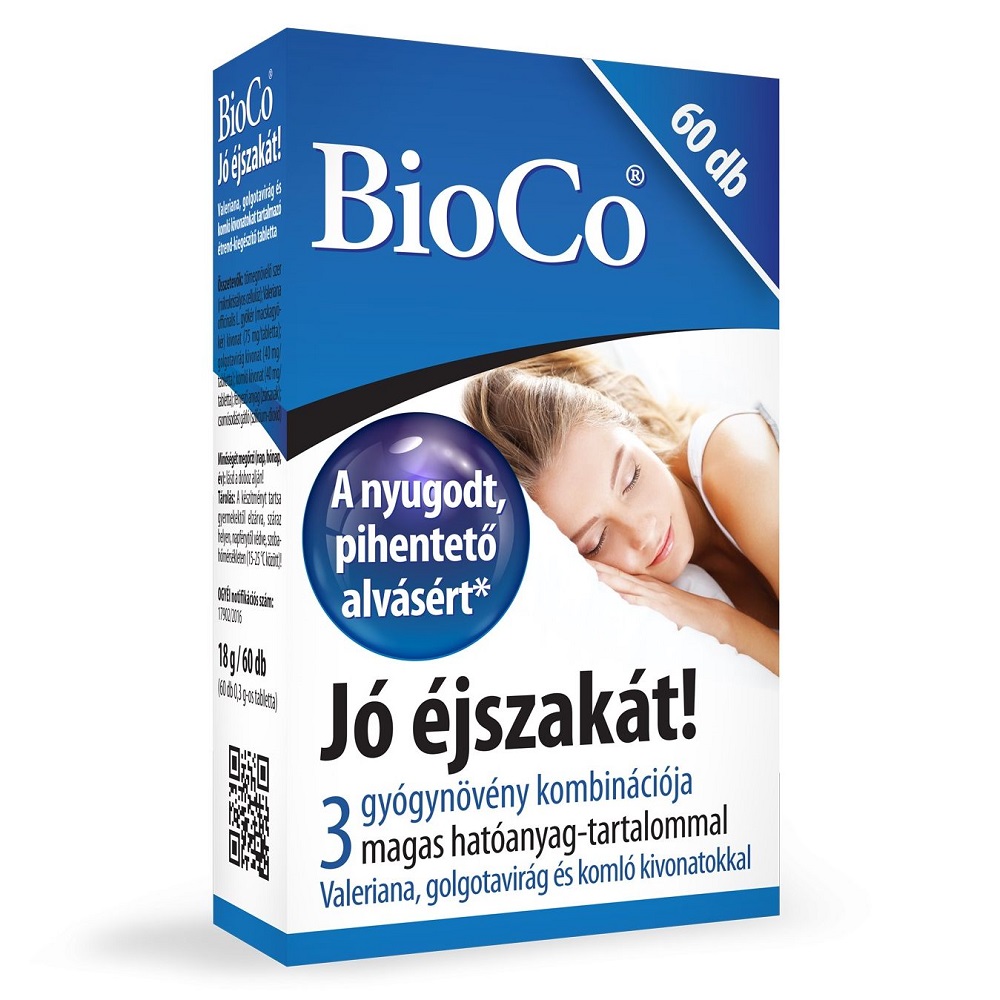 BioCo Jó éjszakát! tabletta - 60db 1 BioCo Jó éjszakát! tabletta - 60db