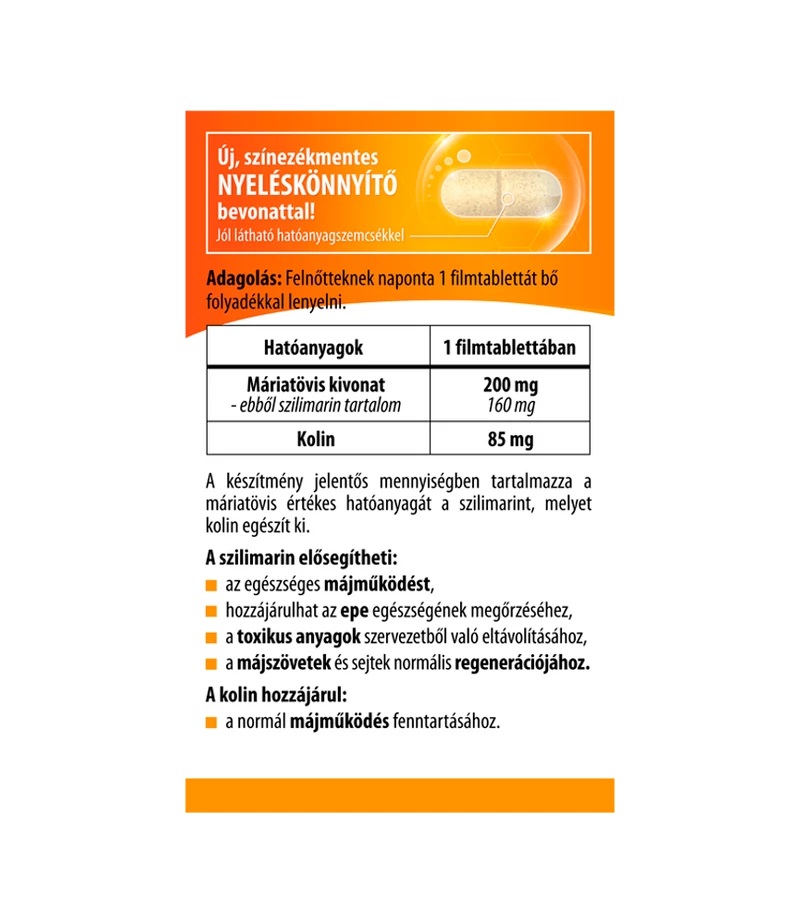 BioCo Máriatövis kivonat EXTRA tabletta - 80db 2 BioCo Máriatövis kivonat EXTRA tabletta - 80db - Image 2