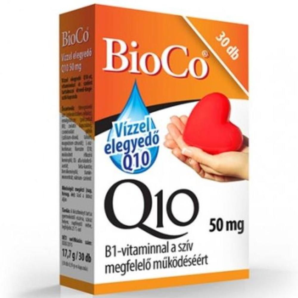 BioCo Q10 Vízzel elegyedő 50mg kapszula - 30db 1 BioCo Q10 Vízzel elegyedő 50mg kapszula - 30db