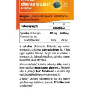 BioCo Spirulina MEGAPACK - 200db 3 BioCo Spirulina MEGAPACK - 200db - Image 2
