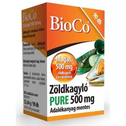 BioCo Zöldkagyló PURE kapszula - 90db 1 BioCo Zöldkagyló Pure kapszula - 90db