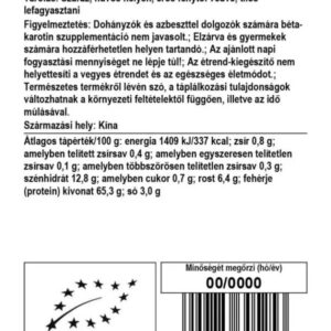 BioMenü Bio Spirulina algatabletta - 125g 3 BioMenü Bio Spirulina algatabletta - 125g - Image 2