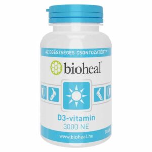 Bioheal D3-vitamin 3000NE kapszula - 70db