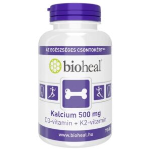 Bioheal Kalcium + D3-vitamin + K2-vitamin tabletta - 70db