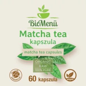 Biomenü Bio Matcha tea kapszula - 60db - Image 2