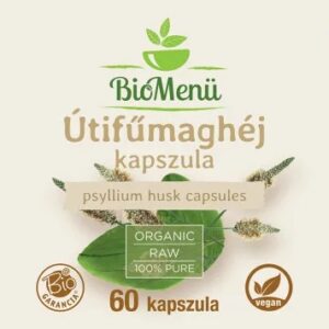 Biomenü Bio Útifűmaghéj kapszula - 60db 3 Biomenü Bio Útifűmaghéj kapszula - 60db - Image 2
