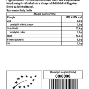 Biomenü Bio őrölt kurkuma - 60g 3 Biomenü Bio őrölt kurkuma - 60g - Image 2
