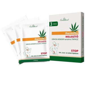 Cannaderm Thermolka Orvosi kender tartalmú tapasz - 3db