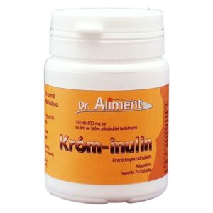 Dr. Aliment króm-inulin tabletta – 120 db