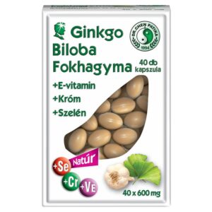 Dr. Chen Ginkgo Biloba + Fokhagyma kapszula - 40db