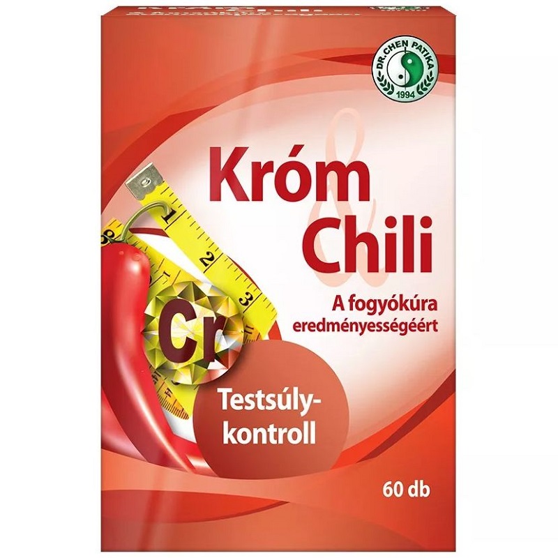 Dr. Chen Króm Chili kapszula - 60db 1 Dr. Chen Króm Chili kapszula - 60db