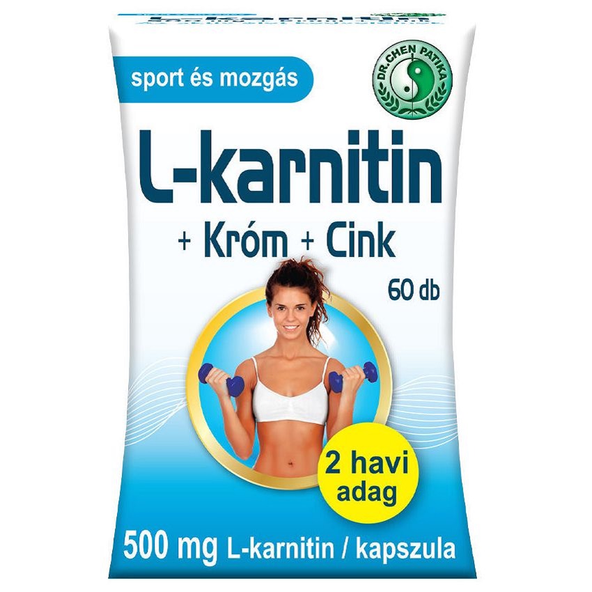 Dr. Chen L-karnitin + Króm + Cink kapszula - 60db 1 Dr. Chen L-karnitin + Króm + Cink kapszula - 60db