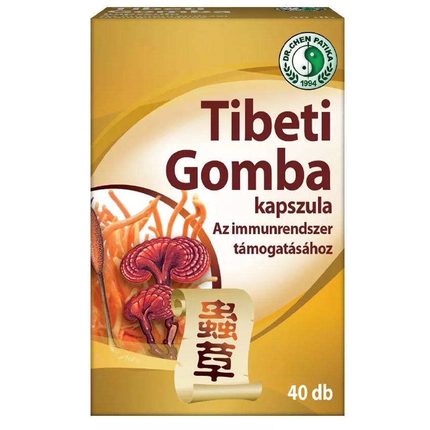 Dr. Chen Tibeti gomba kapszula - 40db 1 Dr. Chen Tibeti gomba kapszula - 40db