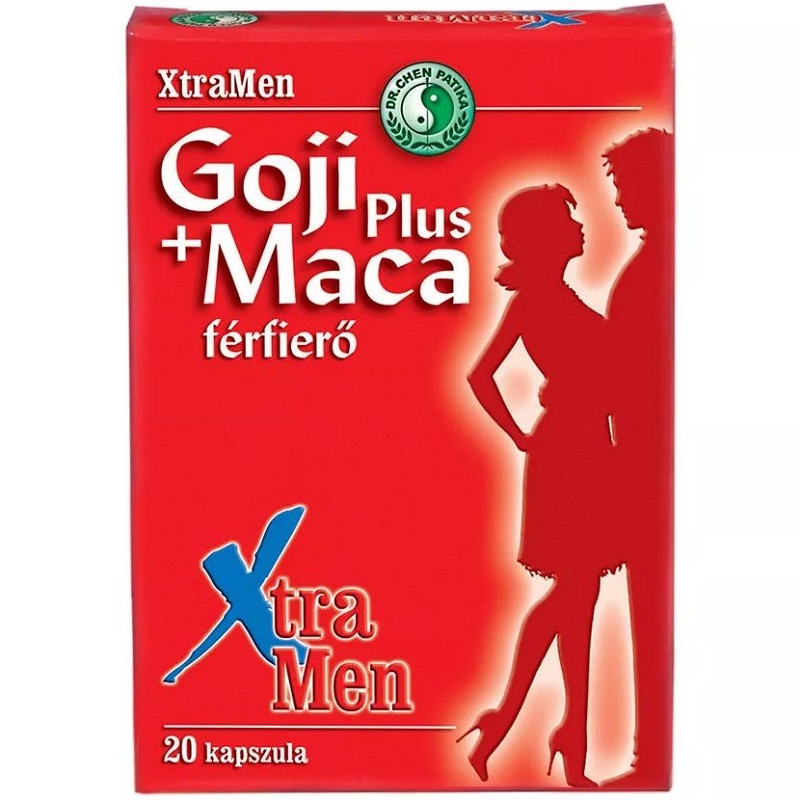 Dr. Chen XtraMen Goji + Maca férfierő kapszula - 20db 1 Dr. Chen XtraMen Goji + Maca férfierő kapszula - 20db