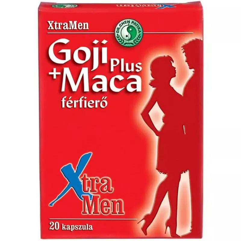 Dr. Chen XtraMen Goji + Maca férfierő kapszula - 20db 1 Dr. Chen XtraMen Goji + Maca férfierő kapszula - 20db