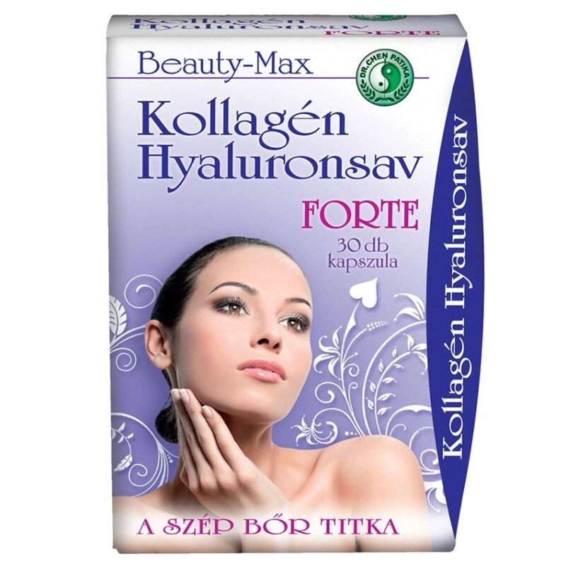 Dr. Chen Beauty-Max Kollagén Hyaluronsav Forte kapszula - 30db 1 Dr. Chen kollagén hyaluronsav forte kapszula - 30db