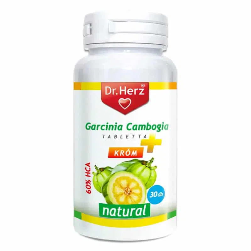Dr. Herz Garcinia Cambogia + Króm tabletta - 30db 1 Dr. Herz Garcinia Cambogia + Króm tabletta - 30db