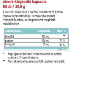 Dr. Herz Kovaföld + Kalcium kapszula - 60db - Image 2
