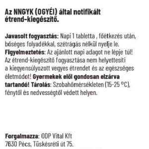 Dr. Herz Szerves Szelén 100mcg tabletta - 120db 5 Dr. Herz Szerves Szelén 100mcg tabletta - 120db - Image 3
