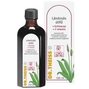 Dr. Theiss Lándzsás útifű szirup Echinaceával - 100ml