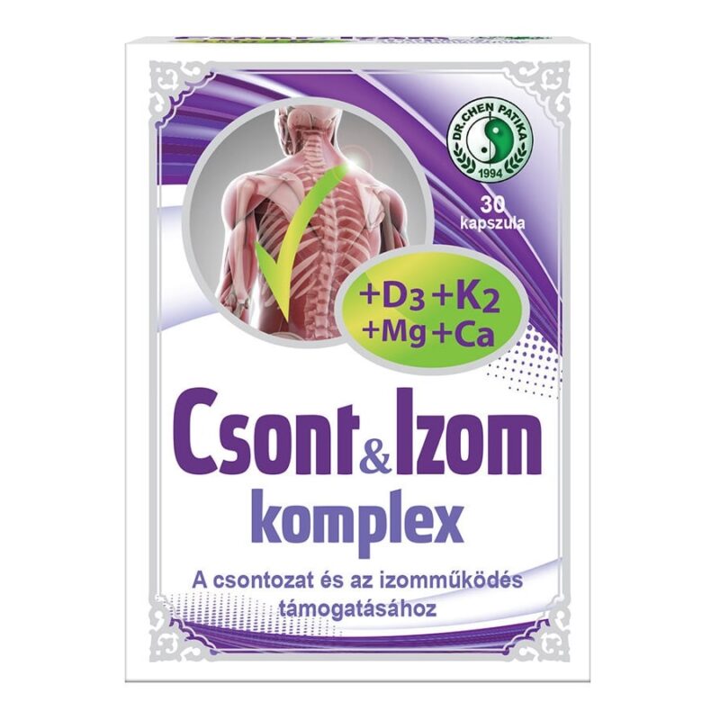 Dr. Chen Csont&Izom Komplex tabletta - 60db 1 DrChen-Csont-Izom-Komplex-tabletta-30db