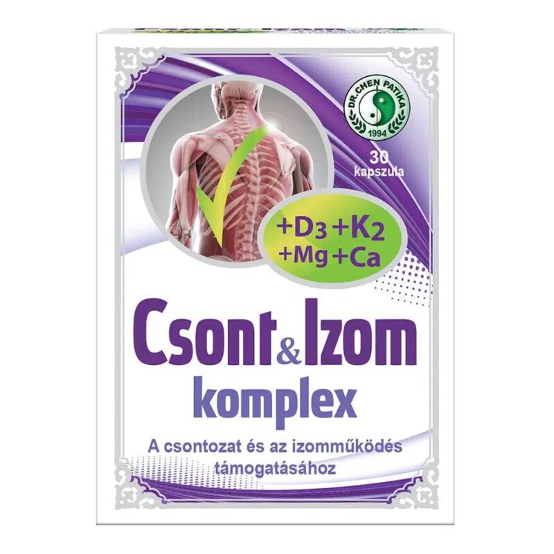 Dr. Chen Csont&Izom Komplex tabletta - 60db 1 DrChen-Csont-Izom-Komplex-tabletta-30db
