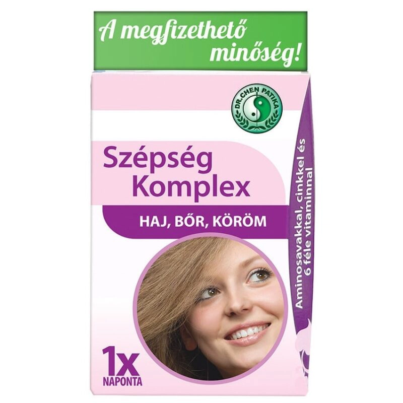 Dr. Chen Szépség Komplex kapszula - 30db 1 DrChen-szépség-komplex-kapszula-30db