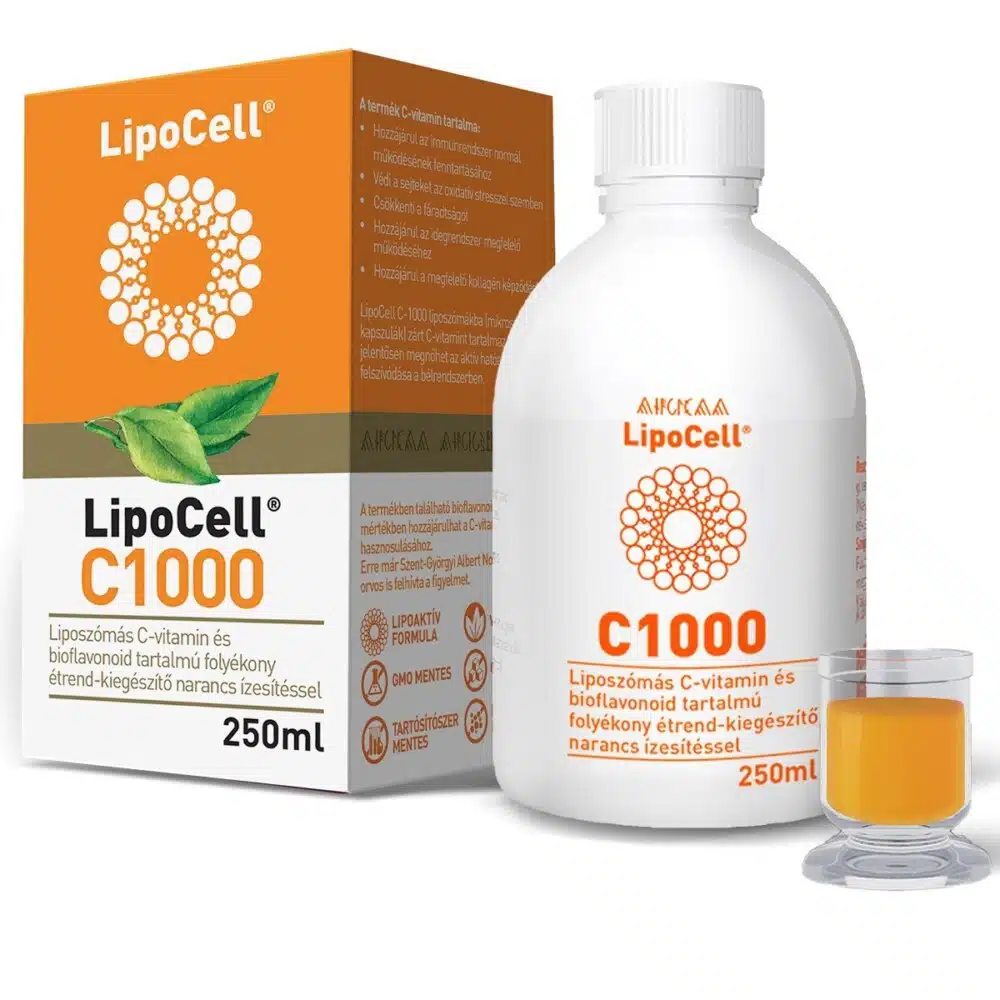LipoCell C1000 liposzómás C-vitamin ital - 250ml 1 LipoCell C1000 liposzómás C-vitamin ital - 250ml