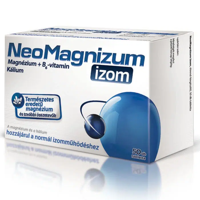 NeoMagnizum Izom magnézium tabletta - 50db 1 NeoMagnizum Izom magnézium tabletta - 50db
