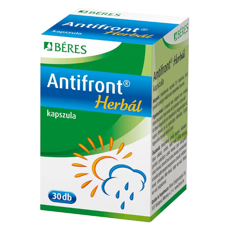 Béres Antifront herbál kapszula - 30db 1 Béres Antifront herbál kapszula - 30db